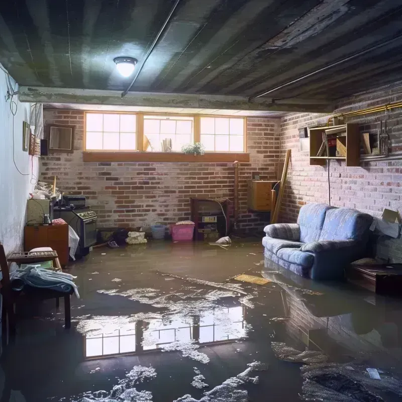 Flooded Basement Cleanup in Lakeport, CA